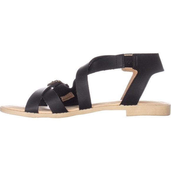 Esprit black sandals size 6.5 - Picture 2 of 6